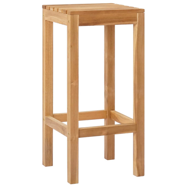 Baarijakkara 2 pcs Ruskea Tiikkipuu