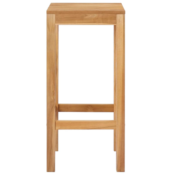 Baarijakkara 2 pcs Ruskea Tiikkipuu