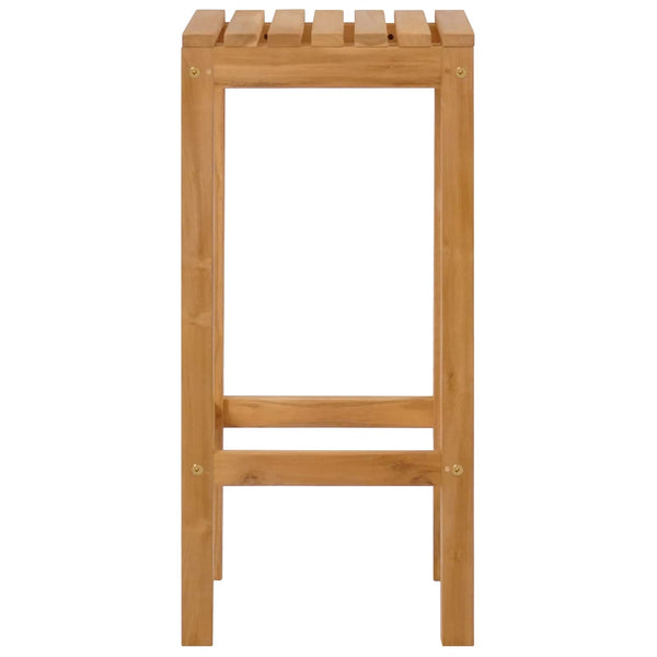 Baarijakkara 4 pcs Ruskea Tiikkipuu