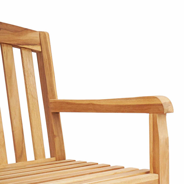 Käsintehty Ruusupenkki 180 x 61 x 90 cm Tiikkipuu Luonnollinen