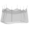 Puutarhan hyttysverkko 220 mesh Musta 3 x 4,5 x 2,5 m