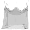 Puutarhan hyttysverkko 220 mesh Musta 3 x 4,5 x 2,5 m
