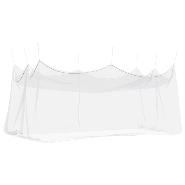 Puutarhan hyttysverkko 220 mesh valkoinen 3 x 6 x 2,5 m