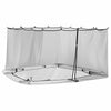 Hyttysverkko kaikille 220 mesh Musta 3,6 x 3,6 x 2 m Polyesteri