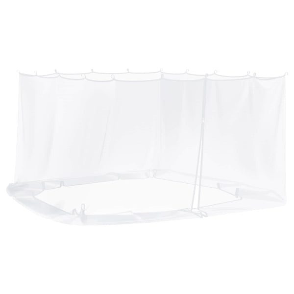 Hyttysverkko kaikille 220 mesh valkoinen 3 x 3,6 x 2 m