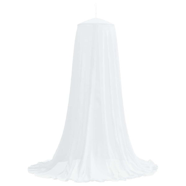 Hyttysverkko sängylle 3 kpl 156 mesh valkoinen ⌀56 x 220 cm
