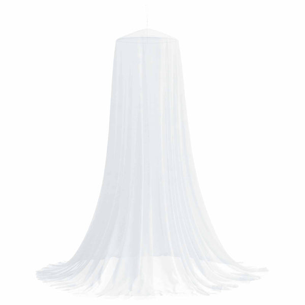 Hyttysverkko sängylle 3 kpl 156 mesh valkoinen ⌀56 x 220 cm