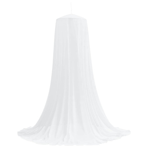 Hyttysverkko sängylle 3 kpl 156 mesh valkoinen ⌀56 x 220 cm