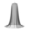 Hyttysverkko sängylle 156 mesh Musta ⌀56 x 220 cm Polyesteri
