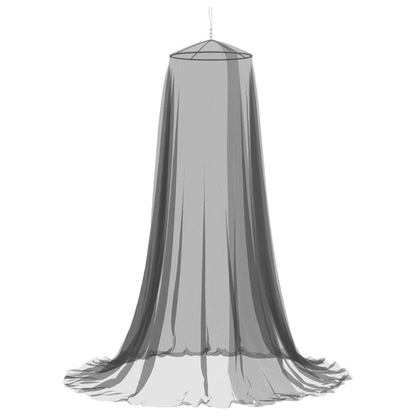 Hyttysverkko sängylle 156 mesh Musta ⌀56 x 220 cm Polyesteri