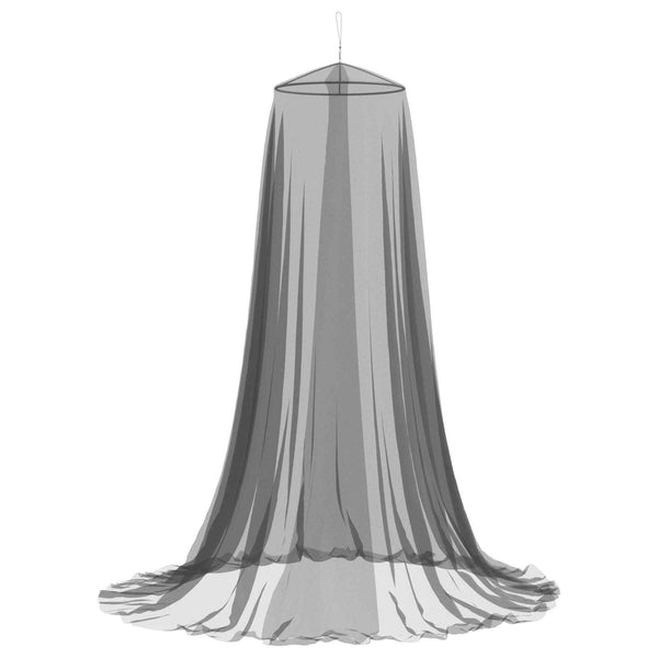 Hyttysverkko sängylle 156 mesh Musta ⌀56 x 220 cm Polyesteri