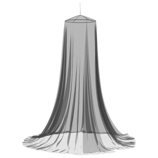 Hyttysverkko sängylle 156 mesh Musta ⌀56 x 220 cm Polyesteri
