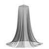 Hyttysverkko sängylle 156 mesh Musta ⌀56 x 220 cm Polyesteri