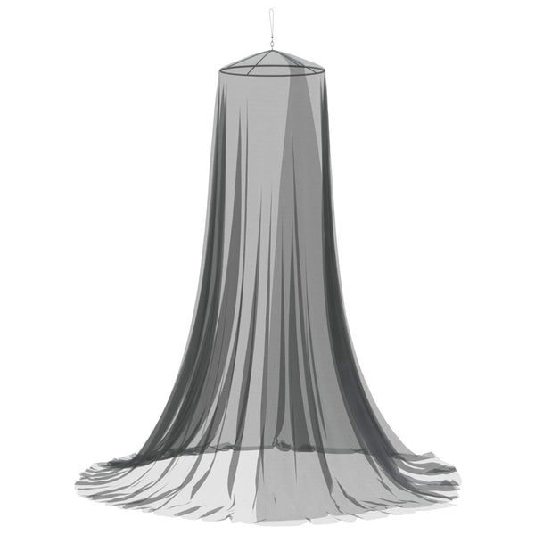 Hyttysverkko sängylle 156 mesh Musta ⌀56 x 220 cm Polyesteri
