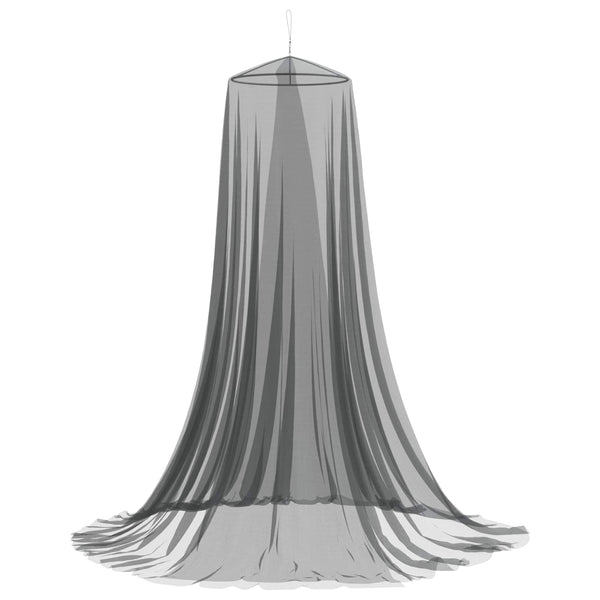 Hyttysverkko sängylle 156 mesh Musta ⌀56 x 220 cm Polyesteri