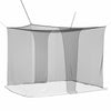 Hyttysverkko sängylle 156 mesh Musta 220 x 150 x 180 cm