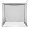 Hyttysverkko sängylle 156 mesh Musta 220 x 180 x 180 cm