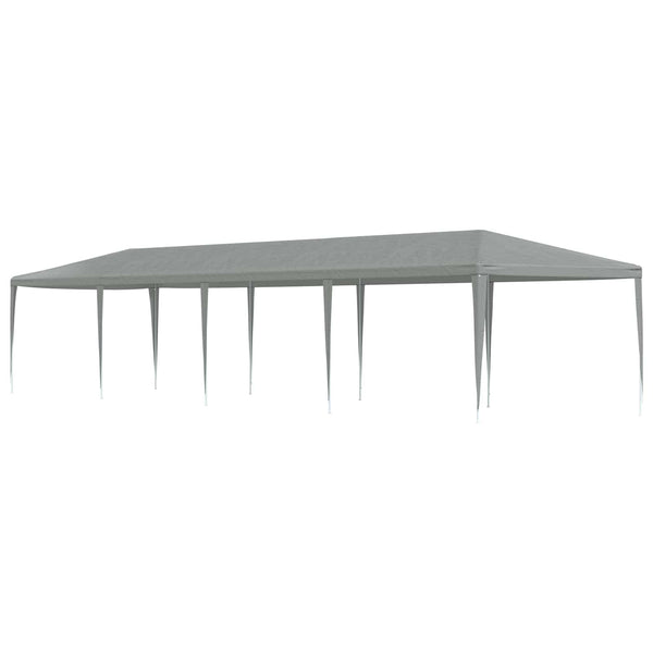 Juhlateltta Vaaleanharmaa 1200 x 300 x 255 cm PE ja teräs