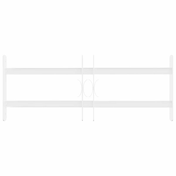 Ik windowin turva-aita kahdella poikkitangolla 3 kpl 43-74 cm