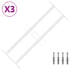 Ik windowin turva-aita kahdella poikkitangolla 3 kpl 43-74 cm
