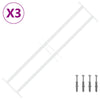 Ik windowin turva-aita kahdella poikkitangolla 3 kpl 63-114 cm