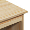 Pöytä Ruskea 112 x 50 x 75 cm Massiivinen mänty
