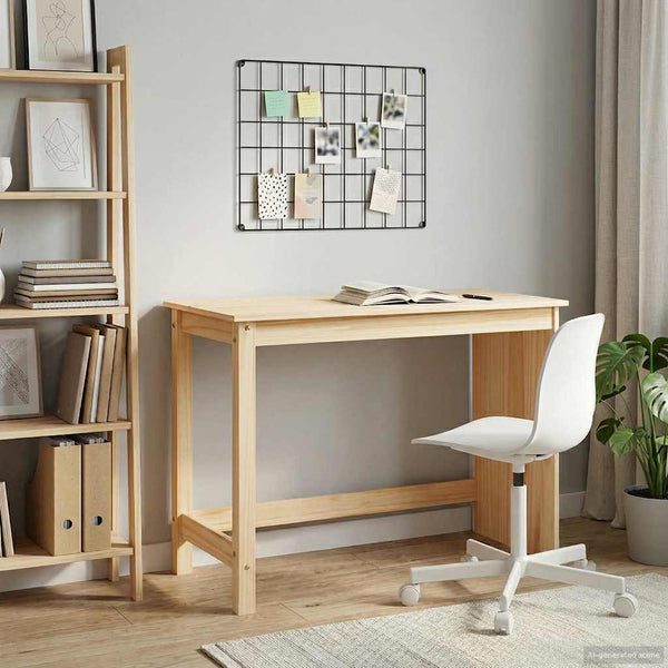 Pöytä Ruskea 112 x 50 x 75 cm Massiivinen mänty