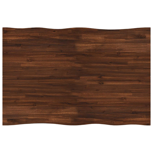 Elävä Reunakynttiläruokapöytä 120 x 80 x 75 cm Tiheä akasiapuu