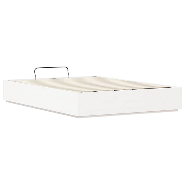 Rahi sängyn runko säilytystilalla valkoinen 4FT Small Double