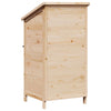 Puutarhasuoja Luonnollinen 59,5 x 56 x 113,5 cm