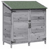 Puutarhasuoja Harmaa 106 x 56 x 113,5 cm Säteisen kuusipuu