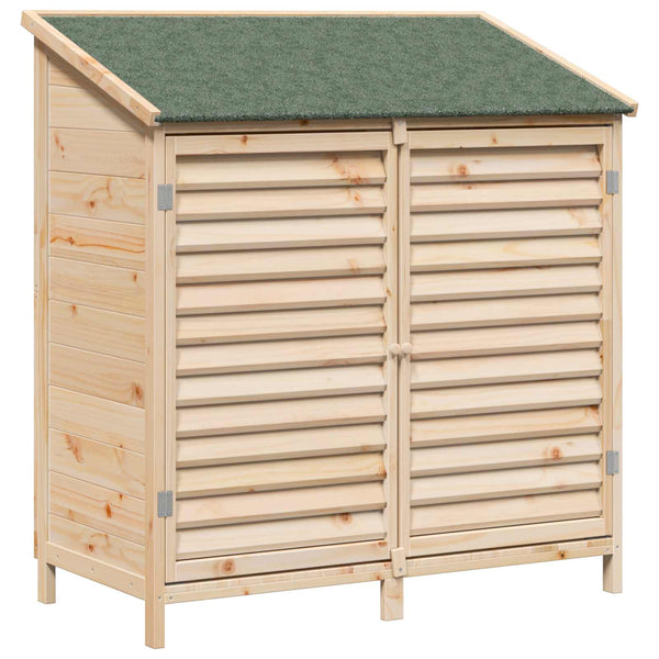 Puutarhasuoja katolla Luonnollinen 106 x 56 x 113,5 cm