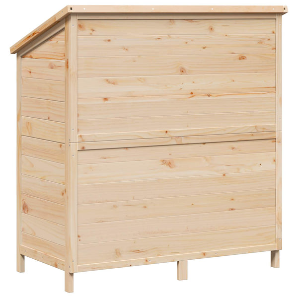 Puutarhasuoja katolla Luonnollinen 106 x 56 x 113,5 cm