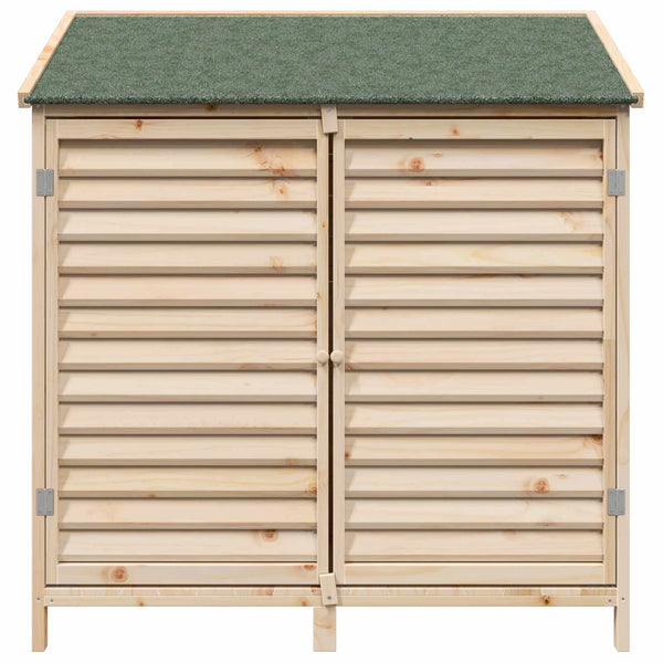 Puutarhasuoja katolla Luonnollinen 106 x 56 x 113,5 cm