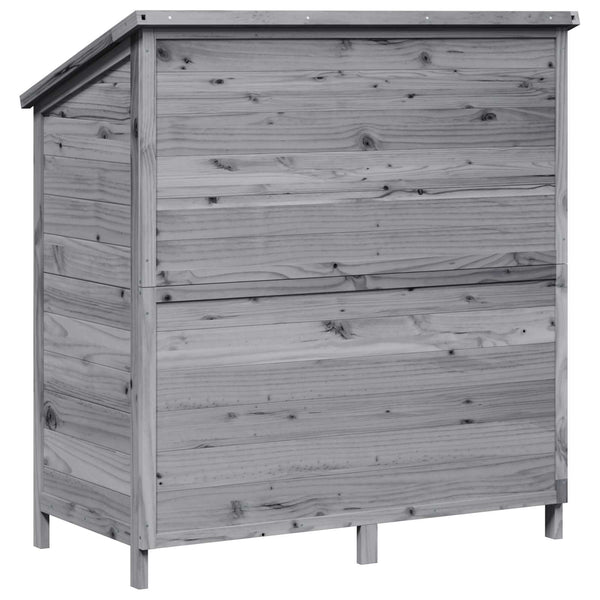 Puutarhasuoja Harmaa 106 x 56 x 113,5 cm Säteisen kuusipuu