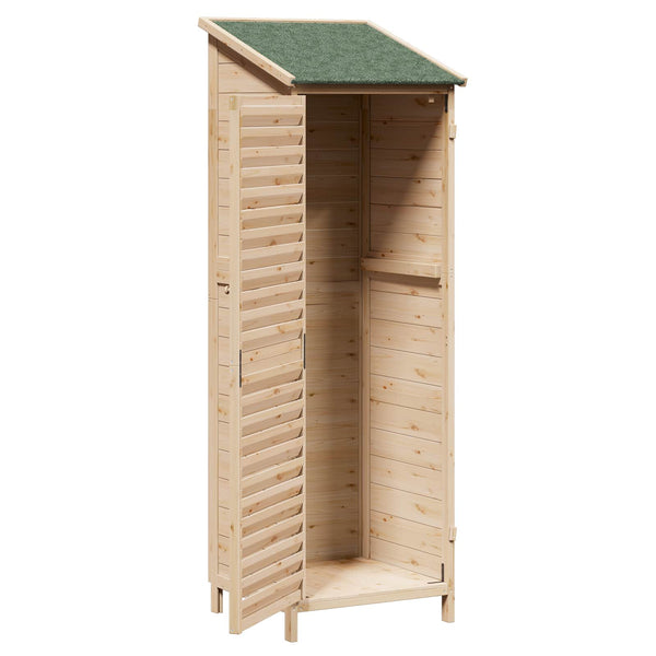 Puutarhasuoja Luonnollinen 59,5 x 56 x 176,5 cm