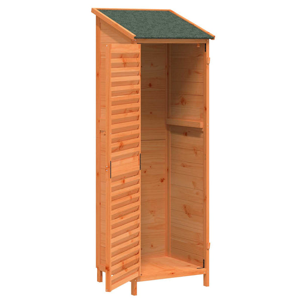 Puutarhasuoja Ruskea 59,5 x 56 x 176,5 cm Säteisen kuusipuu