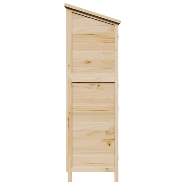 Puutarhasuoja katolla Luonnollinen 106 x 56 x 176,5 cm