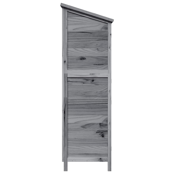Puutarhasuoja Harmaa 106 x 56 x 176,5 cm Säteisen kuusipuu