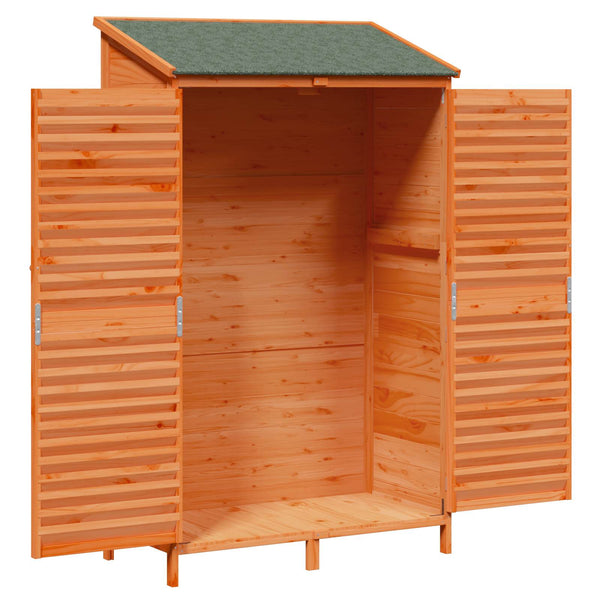 Puutarhasuoja Ruskea 106 x 56 x 176,5 cm Säteisen kuusipuu