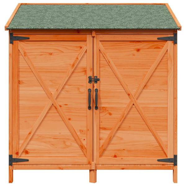 Puutarhasuoja Ruskea 106 x 56 x 113,5 cm Säteisen kuusipuu