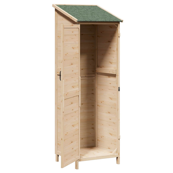 Puutarhasuoja Luonnollinen 59,5 x 56 x 176,5 cm