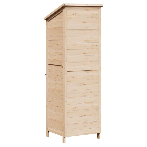 Puutarhasuoja Luonnollinen 59,5 x 56 x 176,5 cm
