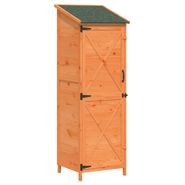Puutarhasuoja Ruskea 59,5 x 56 x 176,5 cm Säteisen kuusipuu