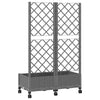 Puutarhaistutustukki trellausvarusteilla ja pyörillä PP