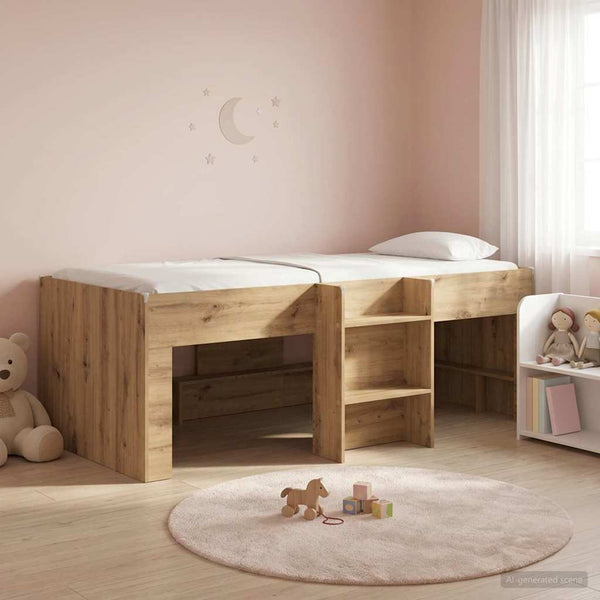 Lasten korkea sänkykehys Artisaanitammi 2FT6 Small Single