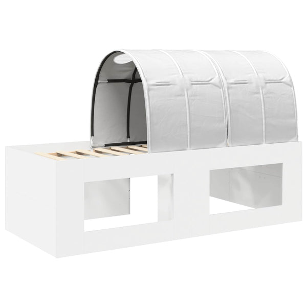 Sänky Tunnelilla 3 kpl valkoinen 118,6 x 193,2 x 75,1 cm