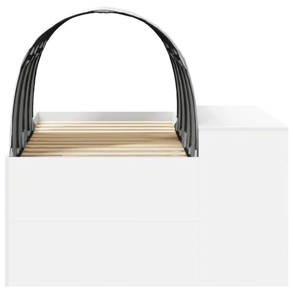 Sänky Tunnelilla 3 kpl valkoinen 118,6 x 193,2 x 75,1 cm