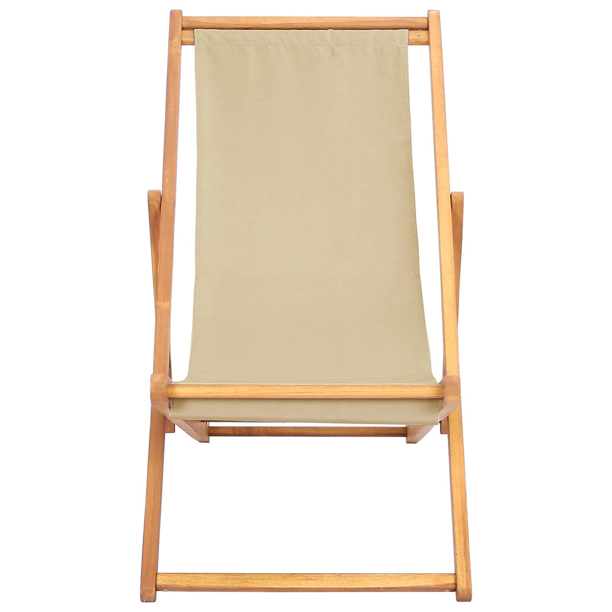 Rantatuoli Beige Tiikkipuu