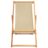 Rantatuoli Beige Tiikkipuu